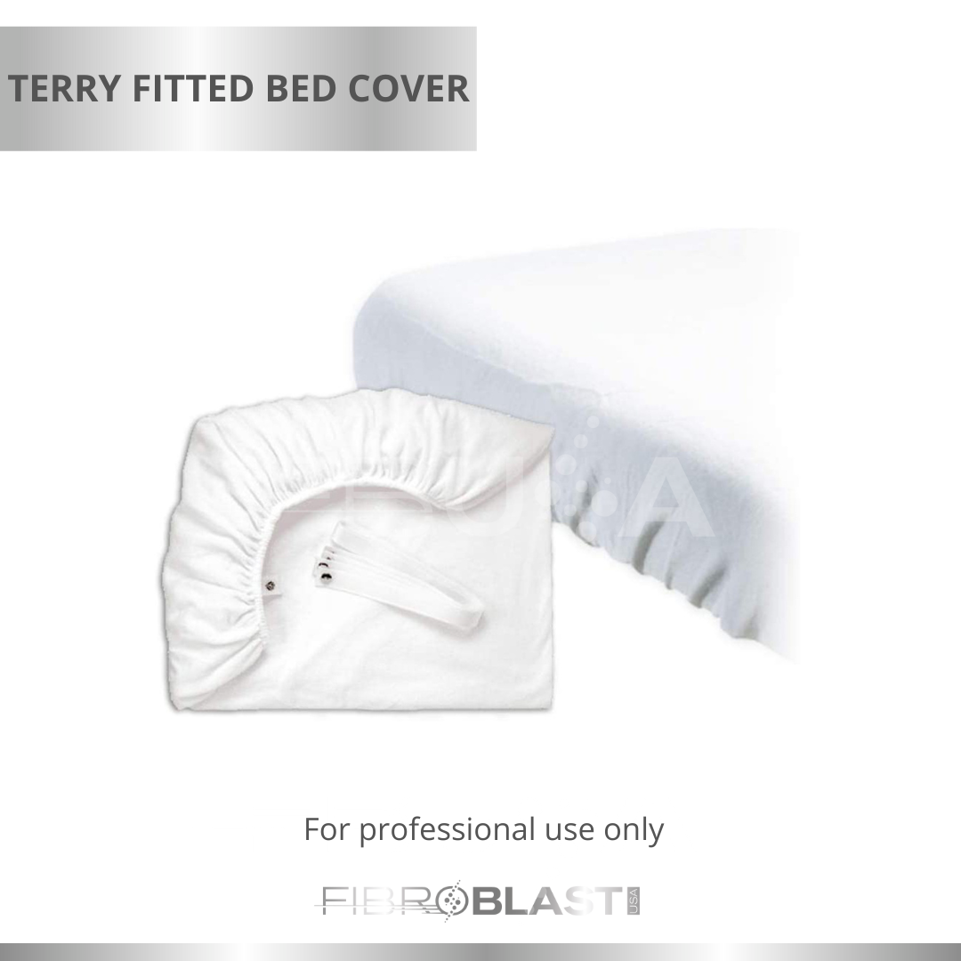 Stretch Terry Fitted Sheet with Straps